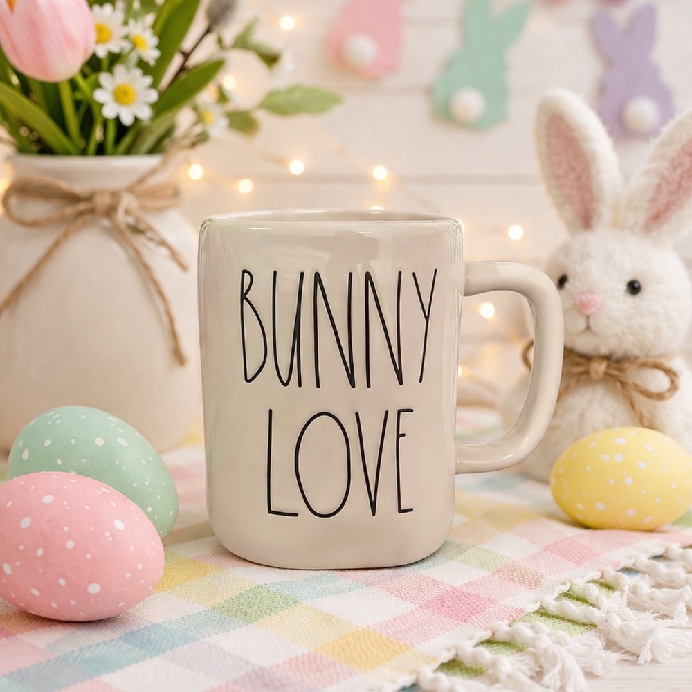 Rae Dunn BUNNY LOVE Mug